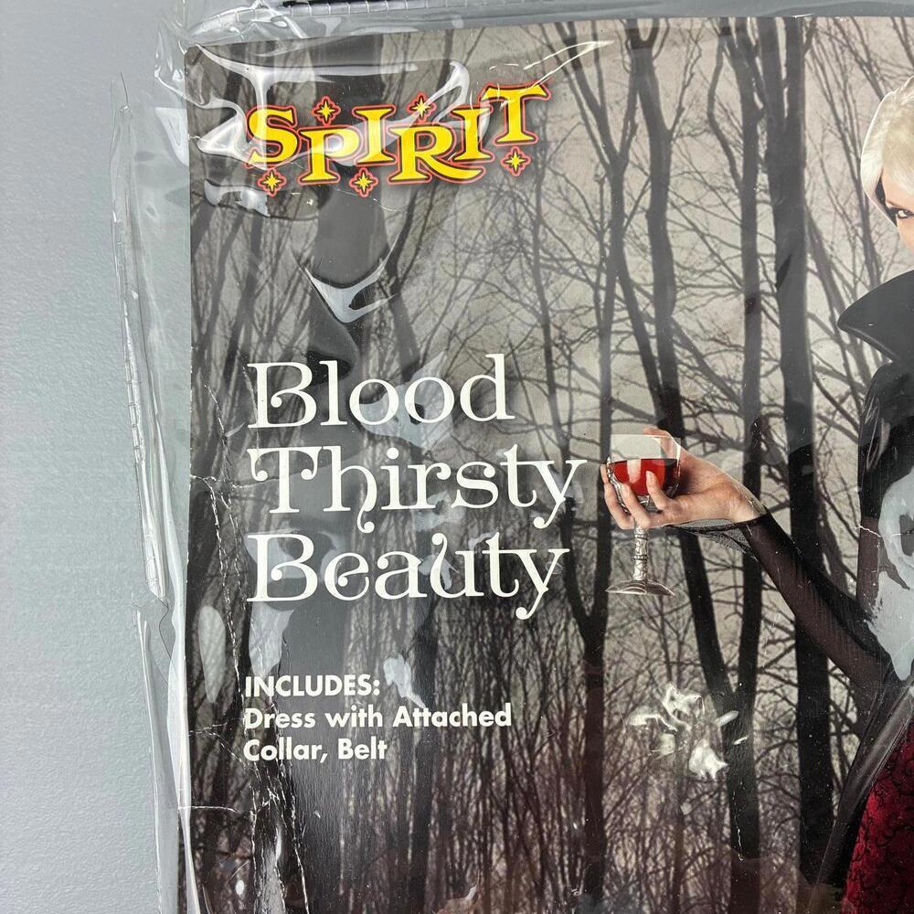 Halloween Vampire Blood Thirsty Beauty Adult Costume Large - Picture 2 of 5